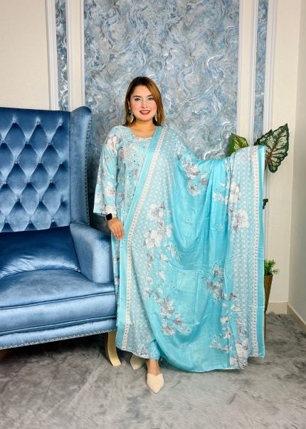 best quality and beautiful shalwar kameez.women's cloth three piece.